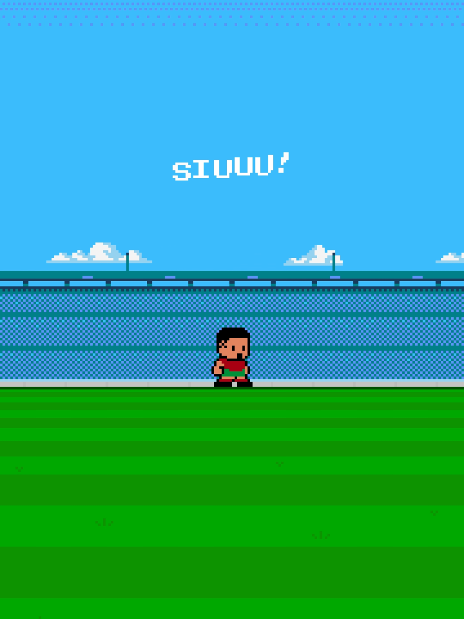Alarma del Bicho! 😊⚽️ Excelente imitación de @SoyChrisRG  #cristiano #cristianoronaldo #siuuu #siuuuu #xpsoccer