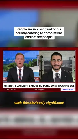 People are sick and tired of our country catering to corporations and not the people.