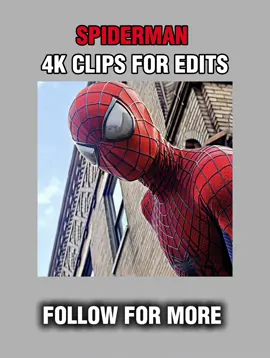 Spiderman 4k clips #freeclips #freeedit #editingresources #4kclip #scenepackforedits 