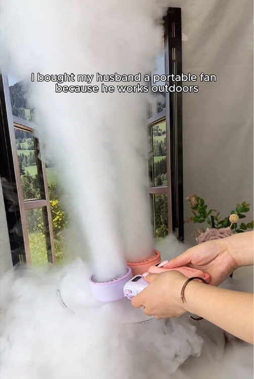 🔥 If it gets over 90° where you are you've gotta check this out!!! summer essential!#handheldfan#Diveblues#TikTokShopDealsforYouDays #SummerWins#portablefan 