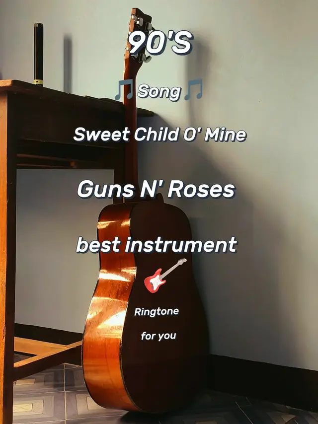 #creatorsearchinsights #gunsnroses-Sweet child O' mine (lyrics)▶️#oldsong Ringtone type music 🎵🎧🎶#foryou ..... ...
