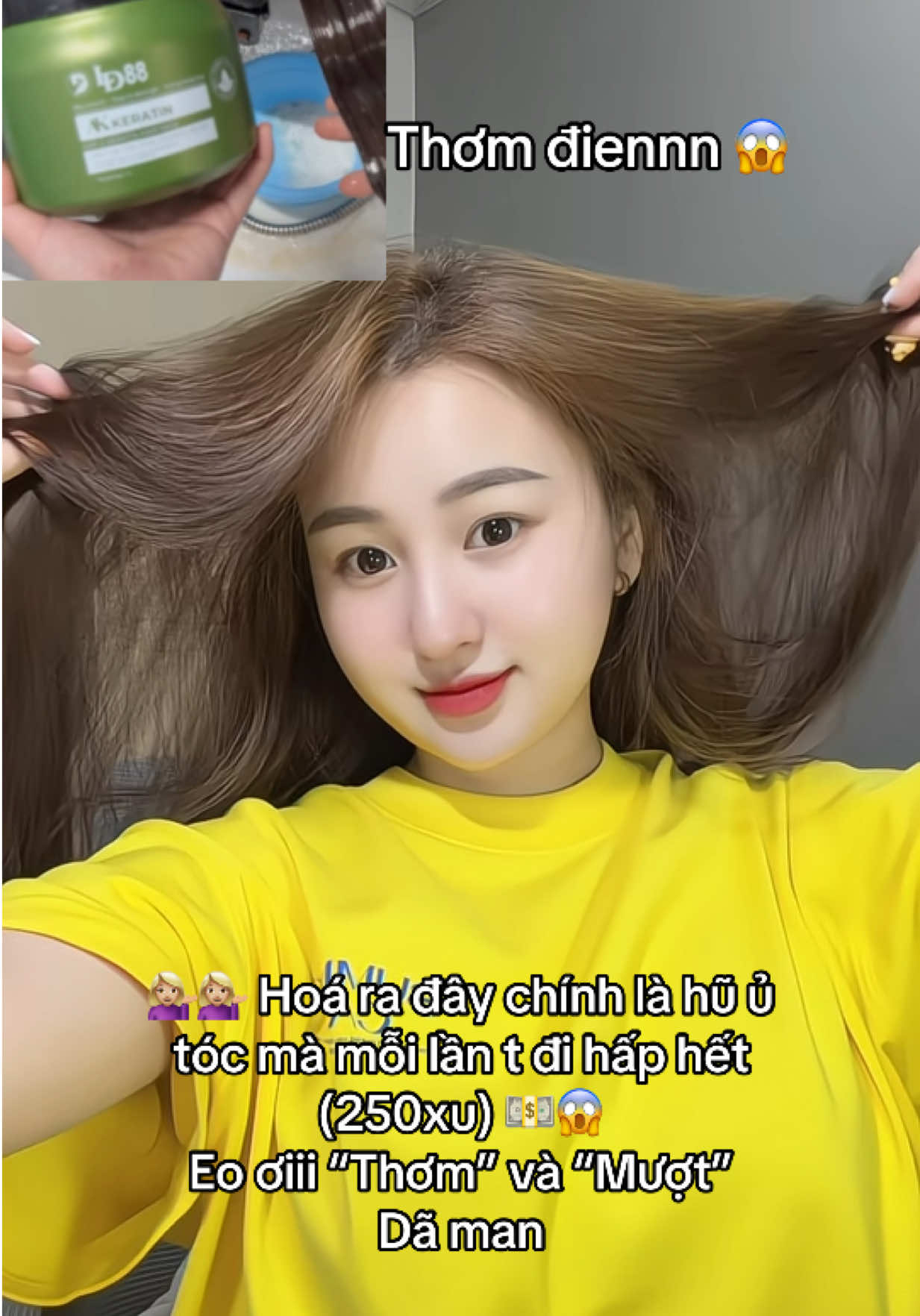 Thì ra là nó #tócđẹp #xuhuongtiktok #viralvideo #tóc 