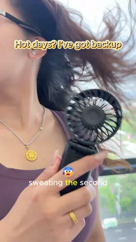 take this everywhere-work, travel, even walking in the heat 🌞 #MiniFan #Diveblues #Hashtag #summervibes #TikTokMadeMeBuyit