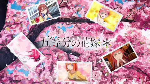 The Quintessential Quintuplets (Japanese: # 等分の花嫁，Hepburn:Go-Tobun no Hanayome； lit. 'Five Equal Brides or The Five-Fifths Bride(s)') is a Japanese manga series written and illustrated by Negi Haruba. It was serialized in Kodansha's Weekly Shönen Magazine from August 2017 to February 2020, with its chapters collected in 14 tanköbon volumes. The series follows the daily life of a high-school student Futaro Uesugi, who is hired as a private tutor for a group of quintuplets: Ichika, Nino, Miku, Yotsuba, and Itsuki Nakano. At the very beginning of the story, it is shown that the events are being told in a flashback, while an adult Futaro prepares to marry one of the Nakano Quintuplets whose identity is only revealed near the end of the series. #The Quintessential Quintuplets (Japanese: # 等分の花嫁，Hepburn:Go-Tobun no Hanayome； lit. 'Five Equal Brides or The Five-Fifths Bride(s)') is a Japanese manga series written and illustrated by Negi Haruba. It was serialized in Kodansha's Weekly Shönen Magazine from August 2017 to February 2020, with its chapters collected in 14 tanköbon volumes. The series follows the daily life of a high-school student Futaro Uesugi, who is hired as a private tutor for a group of quintuplets: Ichika, Nino, Miku, Yotsuba, and Itsuki Nakano. At the very beginning of the story, it is shown that the events are being told in a flashback, while an adult Futaro prepares to marry one of the Nakano Quintuplets whose identity is only revealed near the end of the series.#The Quintessential Quintuplets (Japanese: # 等分の花嫁，Hepburn:Go-Tobun no Hanayome； lit. 'Five Equal Brides or The Five-Fifths Bride(s)') is a Japanese manga series written and illustrated by Negi Haruba. It was serialized in Kodansha's Weekly Shönen Magazine from August 2017 to February 2020, with its chapters collected in 14 tanköbon volumes. The series follows the daily life of a high-school student Futaro Uesugi, who is hired as a private tutor for a group of quintuplets: Ichika, Nino, Miku, Yotsuba, and Itsuki Nakano. At the very beginning of the story, it is shown that the events are being told in a flashback, while an adult Futaro prepares to marry one of the Nakano Quintuplets whose identity is only revealed near the end of the series. #thethaomoingay #anime 