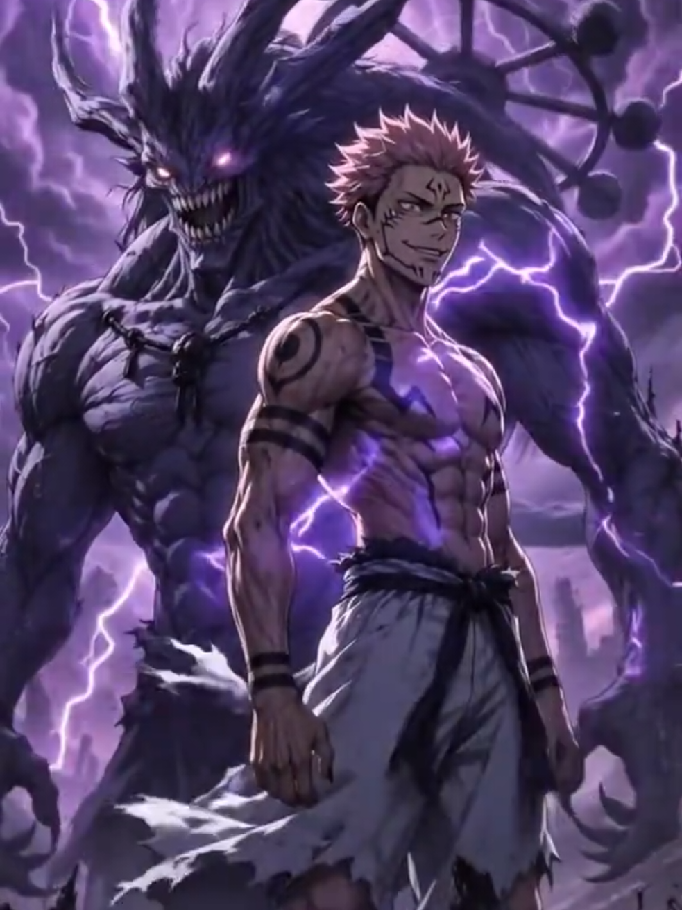 #sukuna #jujutsukaisen #livewallpaper #fondodepantalla #animewallpaper 