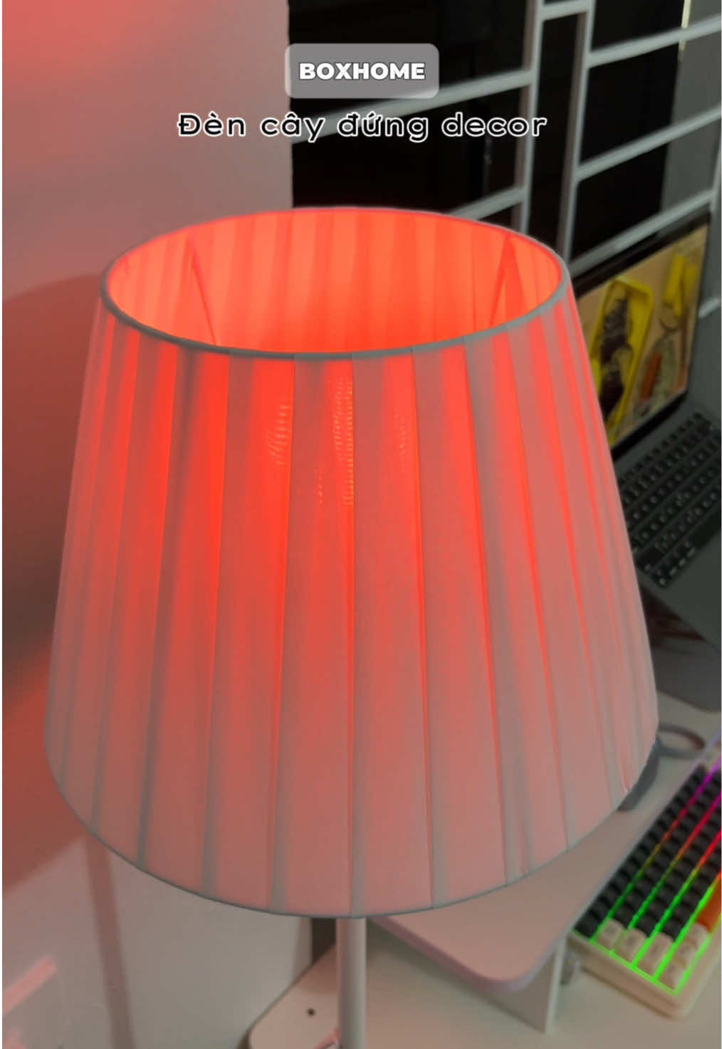 Đèn decor mới của tui đẹp chưa #dendecor #dencaydung #khanhunbox #boxhome 