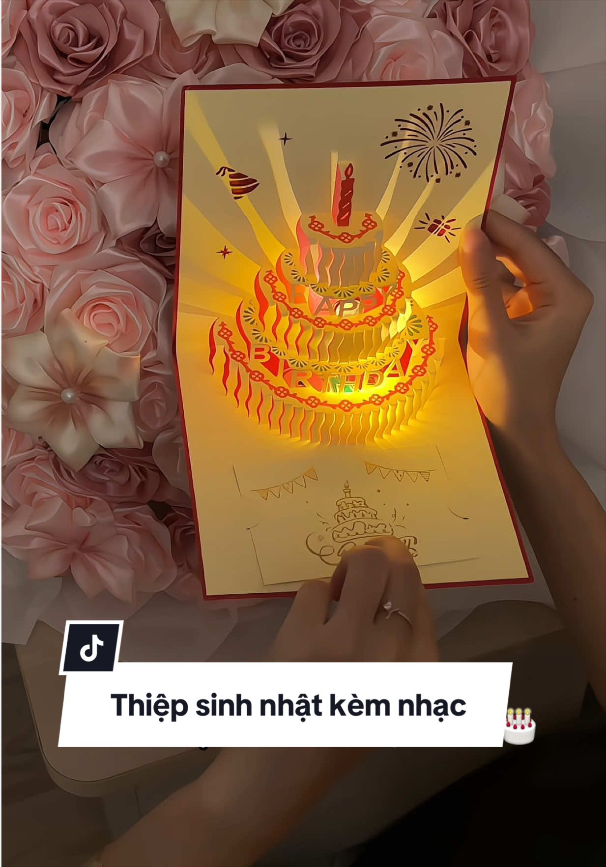 Thiệp xịn và nhạc hay lém các bác ạ #hoaihayho #dogiadung #thiepsinhnhat #thiepsinhnhatconhac 