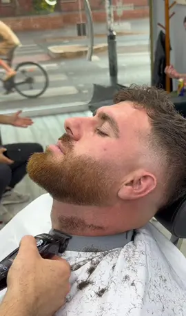 Beard fade tutorial and transformation 🥶✂️ • • I just started a channel where I’ll be dropping free tips on: • barbering • getting clients • social media • building your brand “Check my bio” & Join up if you’re serious about leveling up as a barber👊 • • #beard #barber #skinfade #goviral #fyp 