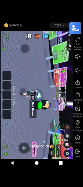 Playing Roblox on Red Finger!!#Redfinger #Robloxgaming #Mobilegaming #afkgrind #fyppppppppppppppppppppppp 