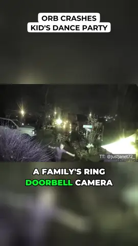 A boy dancing on cam. A glowing orb appears and vanishes in under a second. Slowed footage makes it even weirder. #paranormal #orb #ringcamera #glitch #unexplained
