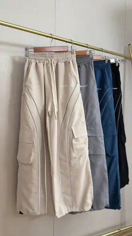 Ceecile New Arrivals Seluar Baggy #ceecile #seluarbaggy #widelegpants #seluarviral #unisexfashion 