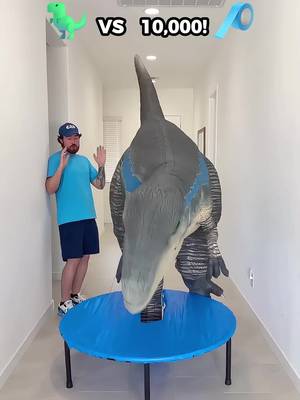 1 vs 10,000 Tape 🦖