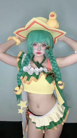 เต้นท่าประจำตัว #annette #cosplay #rov 