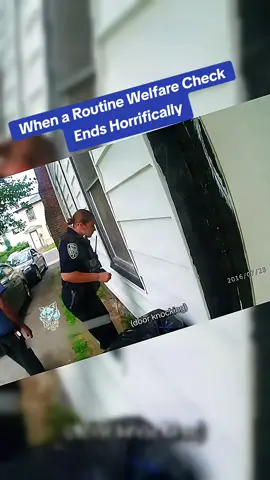 When a Routine Welfare Check Ends Horrifically#cops #copsoftiktok 