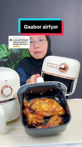 Membalas @Sarah nah iya kan serbaguna itu lohhh #airfrayer #gaabor #gaaborairfryer 