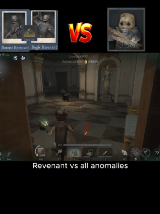 Revenant idv vs all anomalies #idvgoldfever #IdentityV #idv #fypシ #IDV