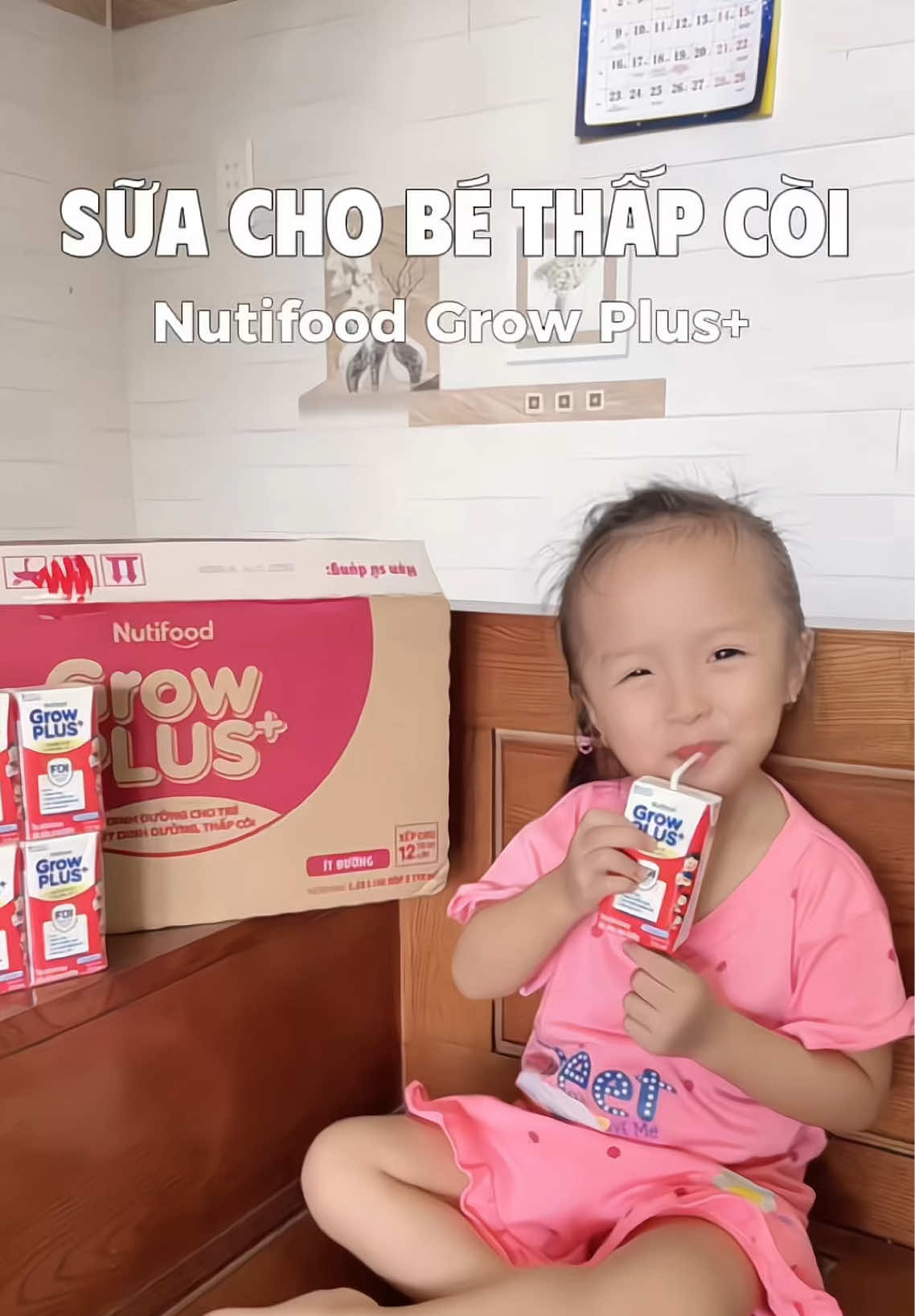 Dinh dưỡng cho bé thấp còi Nutifood Grow Plus+ #growplusdo #suatangcan #NutifoodGrowPLUS  #DonBayTangCan #TayChamHangNang 