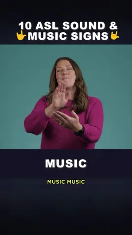 🤟 ASL Sound & Music Signs 🔊 #asl #soundsigns #learnhowtosign Quiet, Music, Song, Singer, Band, Watch, Listen, TV, Movie, Musician Want to learn ASL? 📚✨ Learn How to Sign makes it easy with engaging lessons, cultural insights, and real-world signing tips! Visit learnhowtosign.com/start or check out our YouTube channel 
