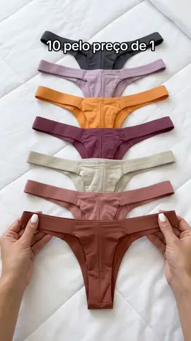 Kit calcinhas tanga #modafeminina #modaintima #calcinha 