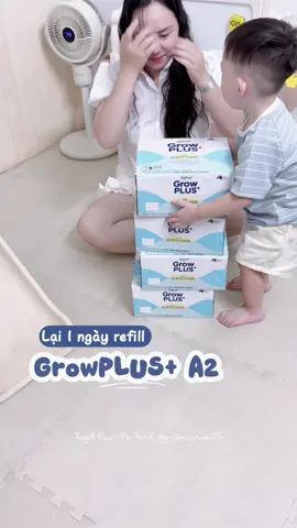 Đến giờ refill sữa cho Trình Hy ✌🏻#refill #momchelin #growplusa2 #suaa2 #sponsoredbynutifood 