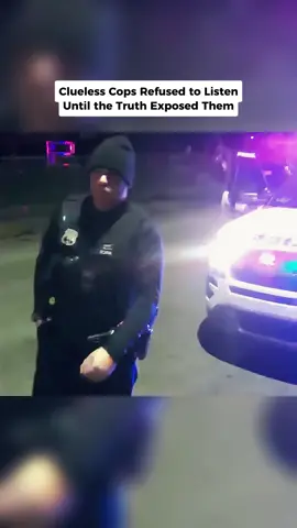 Clueless Cops Refused to Listen... Until the Truth Exposed Them #cops #copsoftiktok #copsontiktok #copstiktok #foryou 