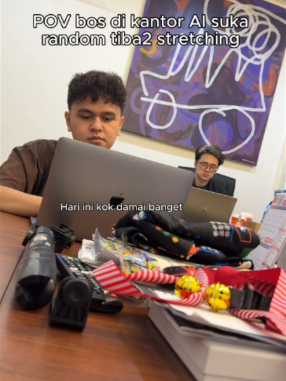 ngga ada hari damai, ada aja gebrakannya pak Bos