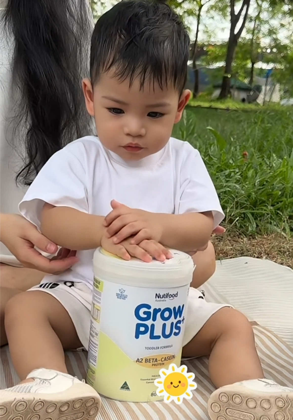 Dặm thêm Growplus a2 con khoẻ mẹ an tâm . #momchelin #growplusa2 #suaa2  #sponsorebynutifood 
