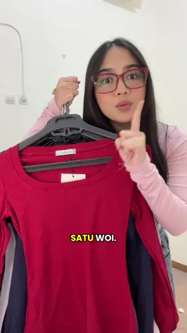 mumpung readyyy nih #fyp #spilloutfit #fittedtop #fittedshirt #longsleeve 
