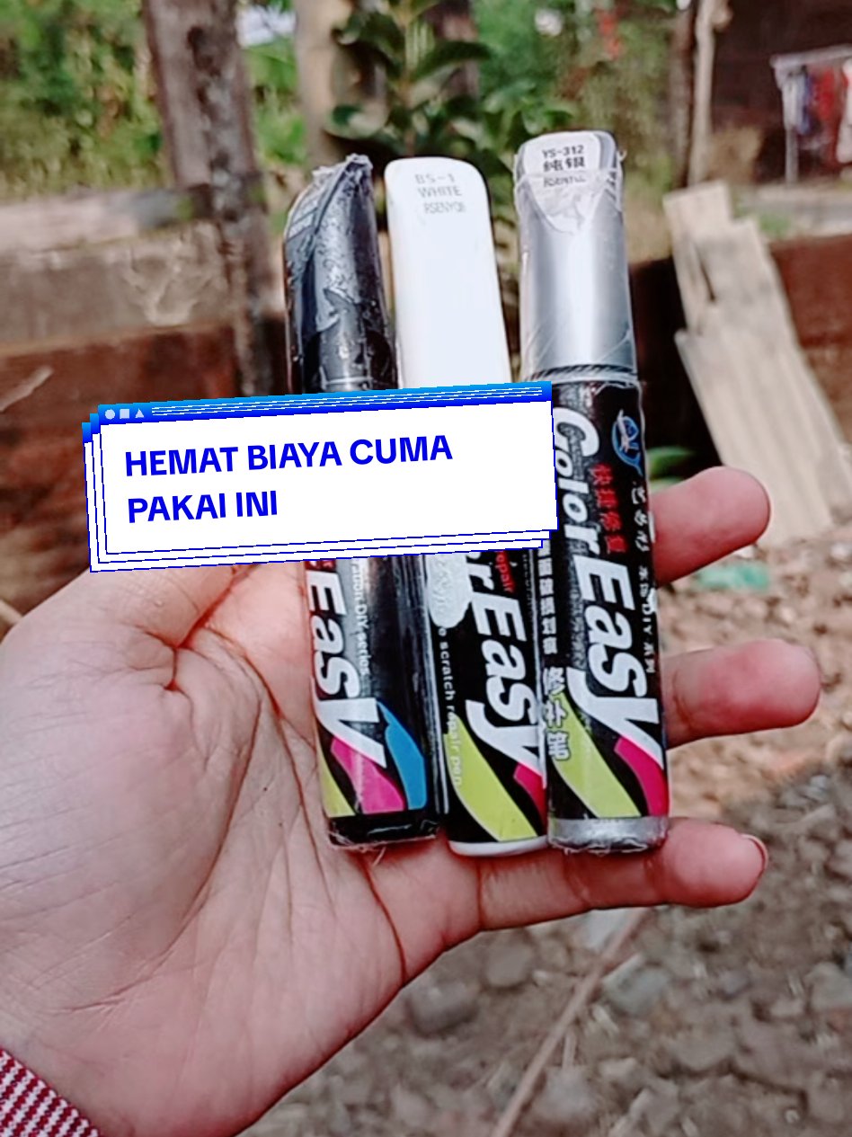 Sekarang nggak perlu keluar biaya mahal cuma karena baret kecil. Color Easy Body Repair Spidol hadir dengan berbagai pilihan warna yang bisa disesuaikan dengan kendaraanmu. Praktis dan mudah digunakan kapan saja. #bodyrepair  #catmotor  #penghilangbaret  #TikTokIndonesia #repair @TikTok Promosi Indonesia 