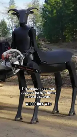 This centaur robot is designed to help during natural disasters, but how safe do you think you’d feel? #robot #ai 