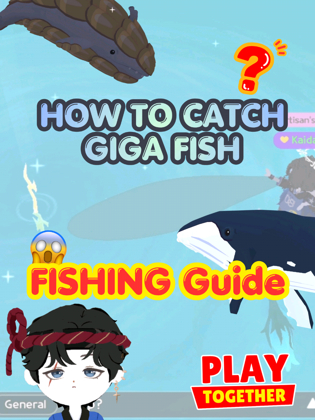 Replying to @gula.aren5524 tutorial nangkep Giga fish. lokasinya ada di Resort atau taman rekreasi.  di deepsea dan offshore. detail ada di last vt.  PlayTogether Game. #playtogethervng #playtogether #ptgcreator #playtogetherid #gigafish