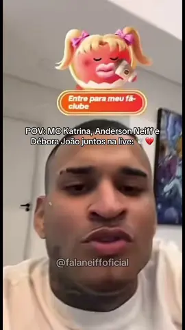 A diva cantando 🙂‍↔️#falaneiffoficial #andersonneiff #mckatrina #deborajoao 