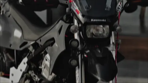 🥹🩶  #kawasaki #dtrackersupermoto #newtemplatecapcut #bikelife #cinematic 