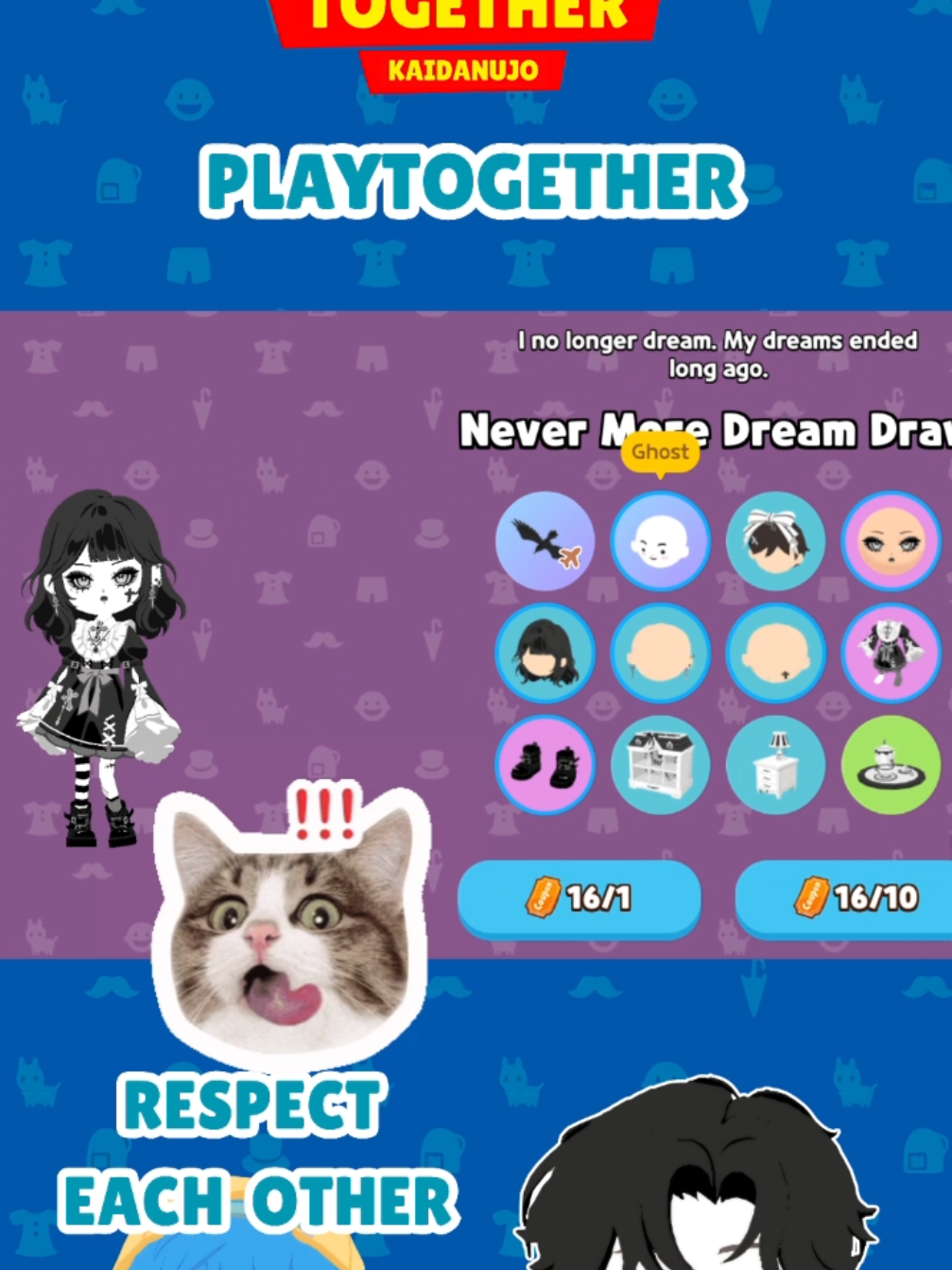burung apa yang selalu nolak? iya bener hahaha.  Never More Dream . Playtogether game   Ghost Story Event #ptgcreator #fyp #playtogetherid #playtogether #playtogethervng 