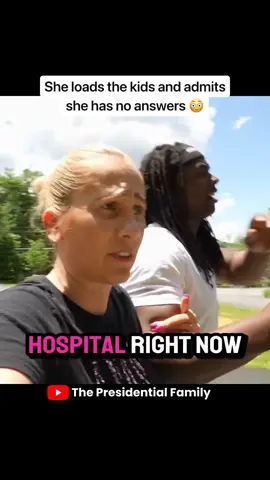 She loads the kids and admits she has no answers 😳
