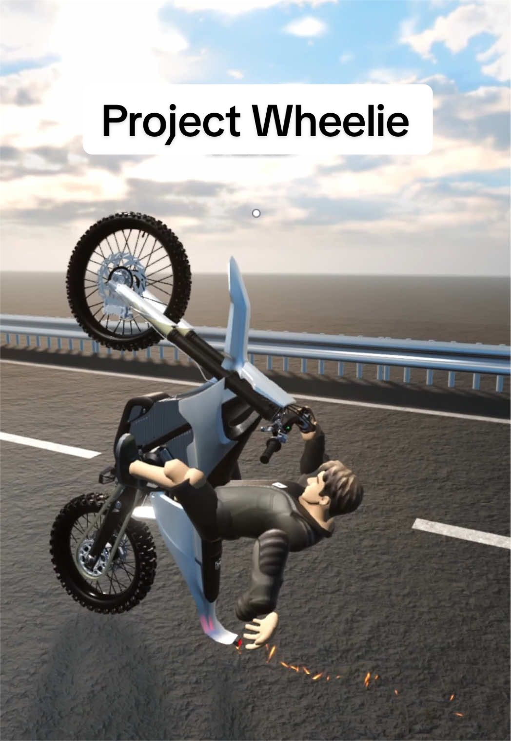 I tried Project Wheelie on Roblox👀 #roblox #projectwheelie #bikelife #gaming #dirtbikes 