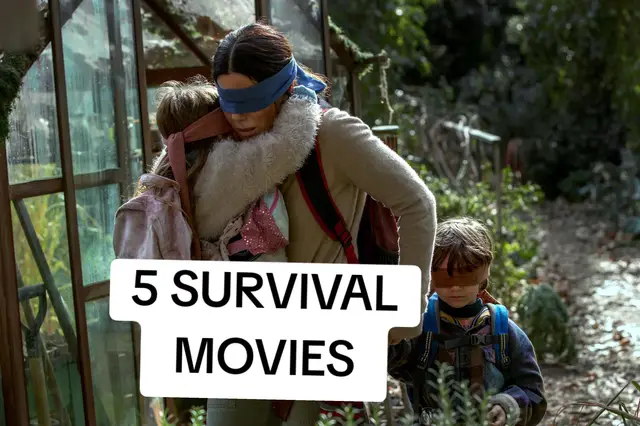 If you had to survive one of these movies, which one are you choosing? 😰🔥 These survival movies will have you on the edge of your seat from start to finish. Save this list for your next movie night! #survival #survivalmovies #netflix #movies #movietok 