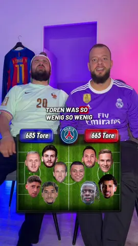 Wer hat die meisten Tore⚽️🔥 @FC JEBOTE⚽️ @Ardaaa4.1 #challenge #teambuilder  #tore #psg #realmadridfans  