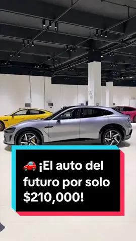 Un auto futurista sorprende con tecnología extrema, 721 caballos, 900 km de autonomía y precio increíble. 🚗⚡ #Autos #AutosFuturistas #CochesElectricos #Tecnologia #Mexico