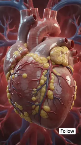 ❤️ How obesity secretly strains your heart (and how to reverse it)! 🫀 Excess body weight leads to the accumulation of epicardial fat—fat layers that sit directly on your heart muscle. Over time, this forces the heart to work overtime, leading to cardiomegaly (enlarged heart) and weakening its overall pumping efficiency. The good news? Healthy weight loss can reduce epicardial fat, relieve cardiac strain, and help your heart recover its strength! 🏃‍♂️🥗 ⚠️ Key Health Facts: • Epicardial Fat: Highly metabolic fat tissue that releases inflammatory cytokines directly into cardiac tissue • Cardiomegaly: Enlarged heart muscle caused by chronic pressure and volume overload • Reversibility: Shedding excess weight significantly improves cardiac function and lowers stroke/heart failure risks Hashtags #HeartHealth #ObesityAwareness #MedicalAnimation #fyp #viral 