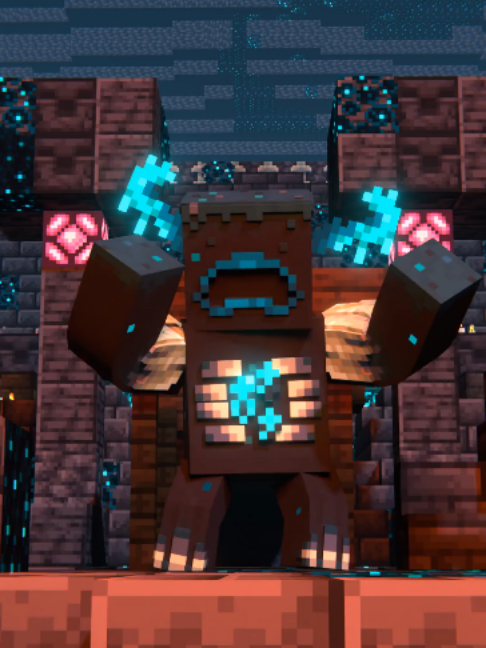 Warden In Dance Mode (Minecraft Animation Short)