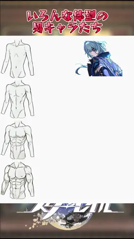 いろんな体型の男キャラたち #崩壊スターレイル #HonkaiStarRail #hsrwll #スタレ #崩スタ #starrail #shorts