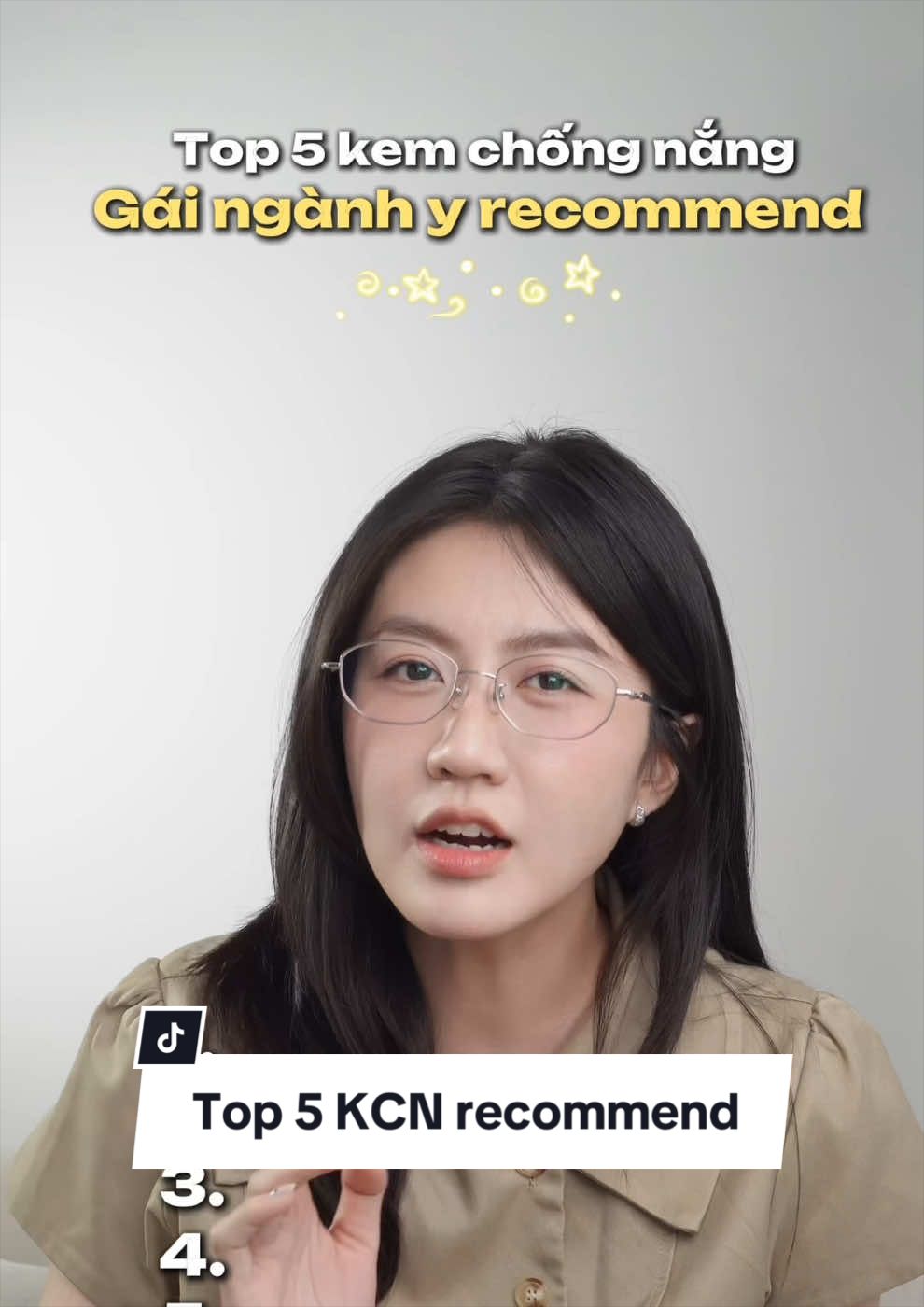 Tốp 5 kem chống nắng #viral #xuhuong #skincare 