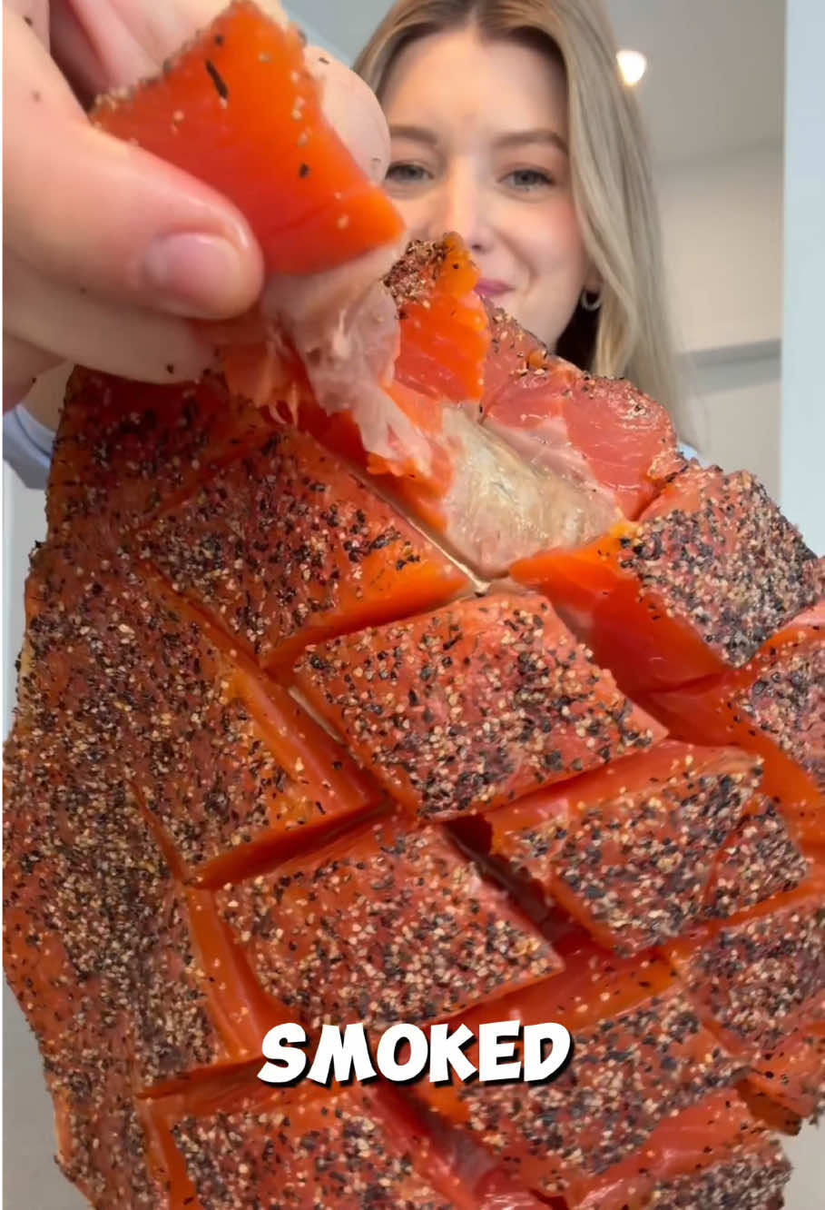 This is another way to eat salmon #fyp #learnontiktok #tiktok #knowledge 