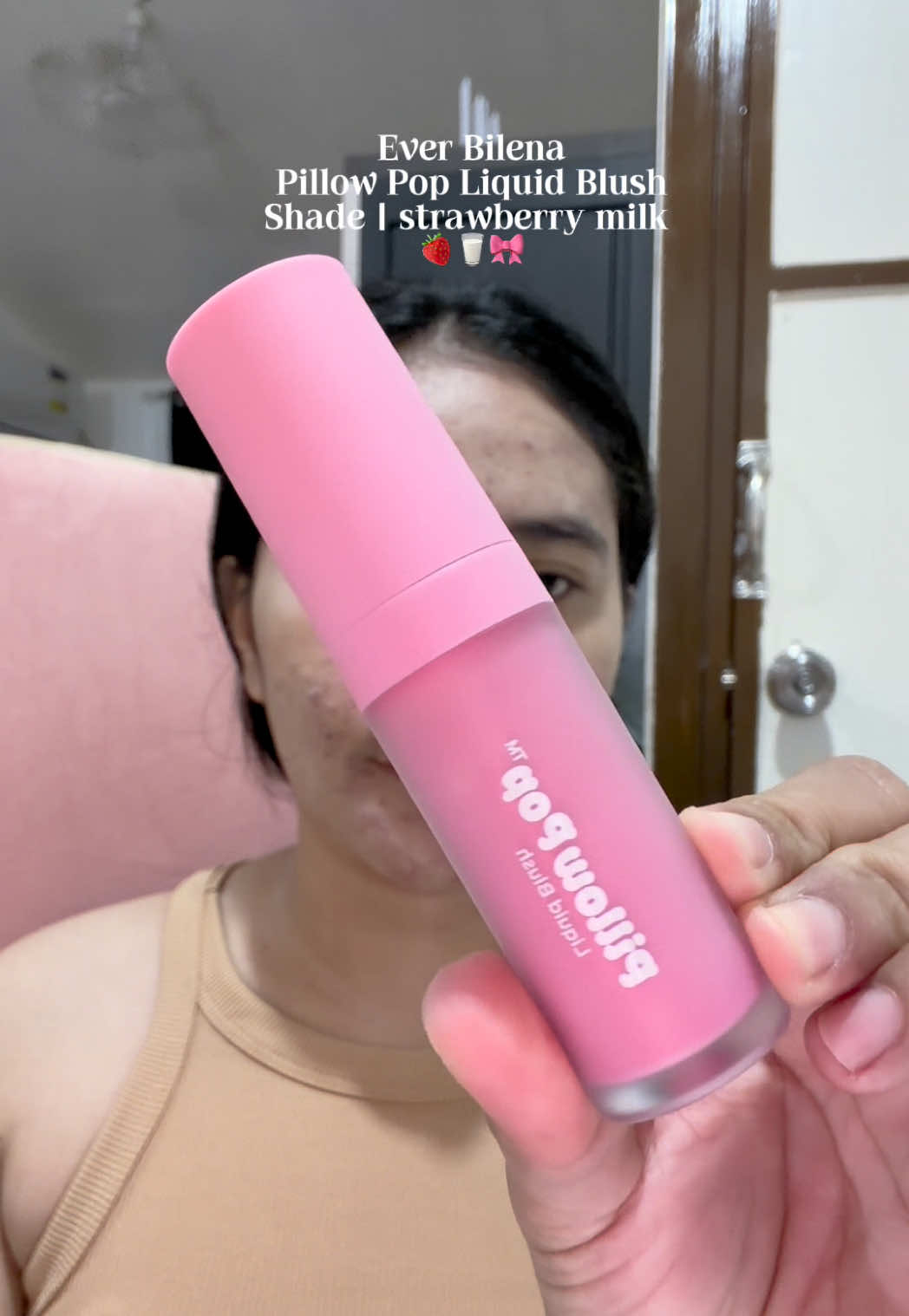 Pink Blush for Morena?? Ano to??? @Ever Bilena #everbilena #ebaffiliate #ebpillowpopliquidblush #creatorsearchinsights #makeupthingstobuy 