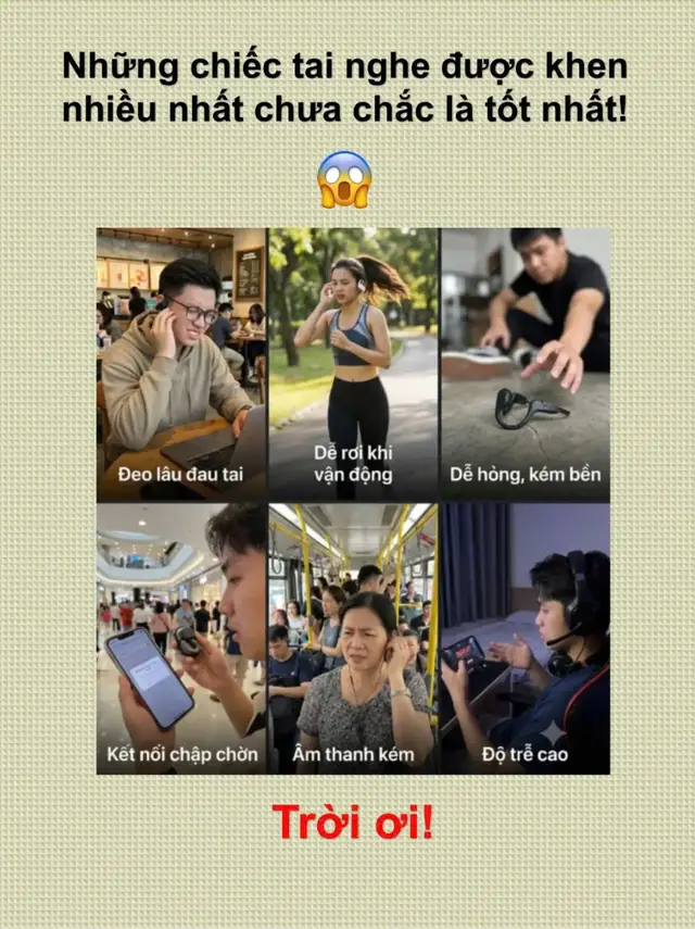 Những chiếc tai nghe này đang dần ảnh hưởng đến sức khỏe của bạn!!#tainghebluetooth #tainghekhongday #tainghe #tainghekhongnhottai #fyp