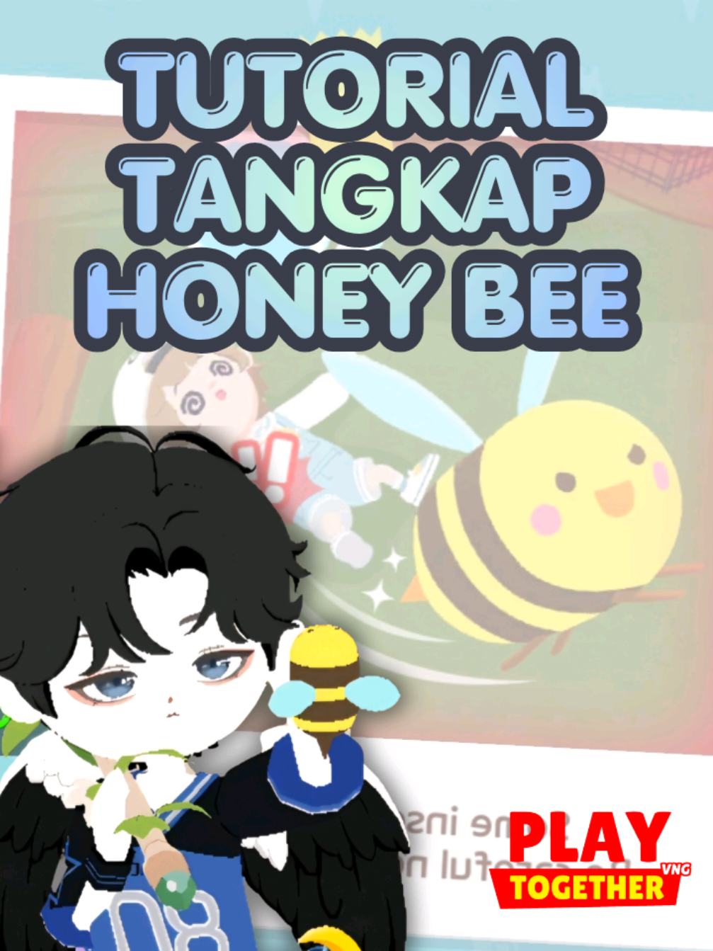 Tutorial tangkap lebah PlayTogether game #PTGCREATOR #PLAYTOGETHERVNG #PLAYTOGETHER #playtogetherid #fyp 