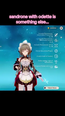 c0 lvl 70 odette without signature weapon and set😭 #odette #GenshinImpact 