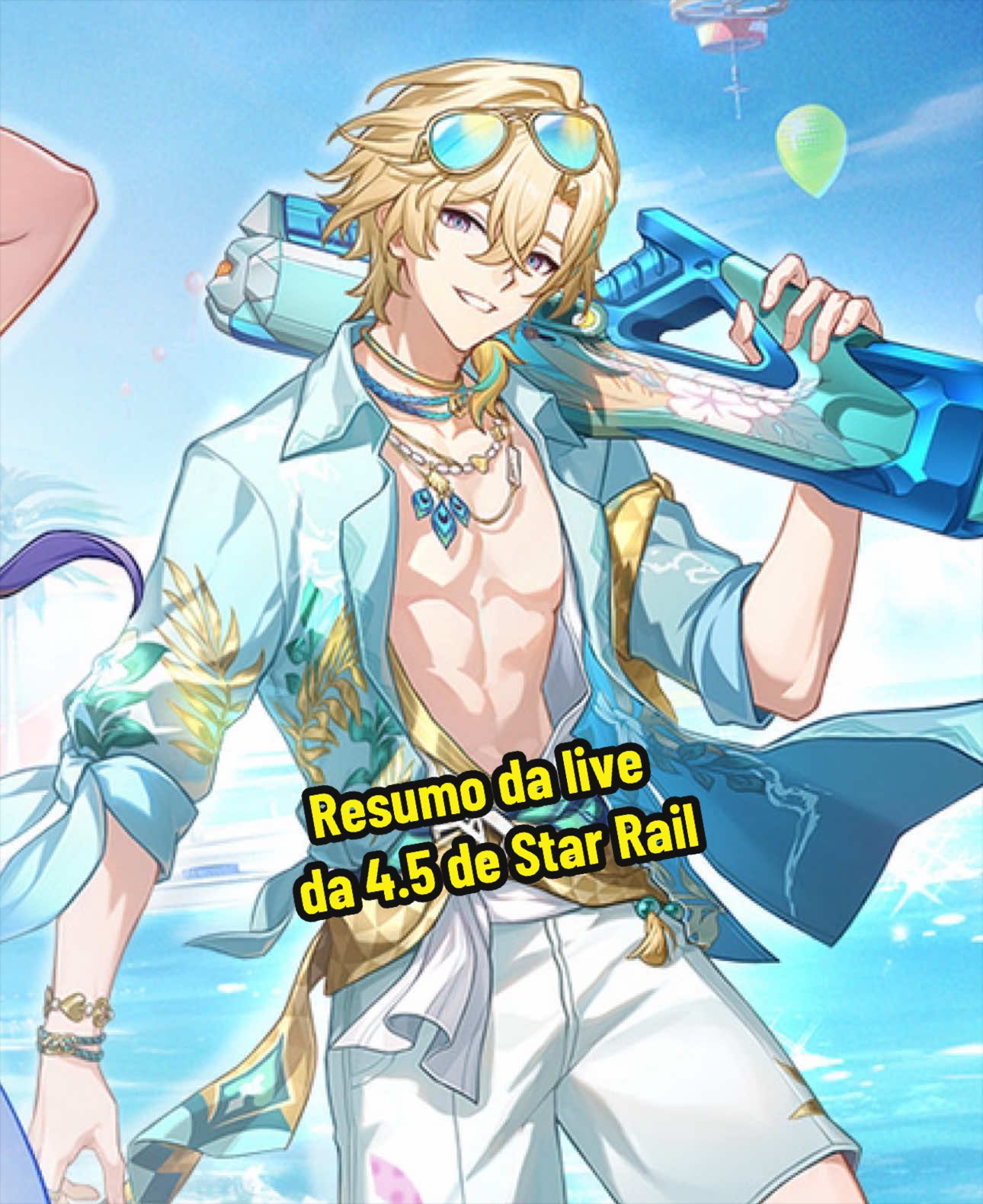 Resumo da live da 4.5 de Honkai: Star Rail com tudo que vai vir nessa nova versão. #HonkaiStarRail #hsrcreators #robin #aventurine 