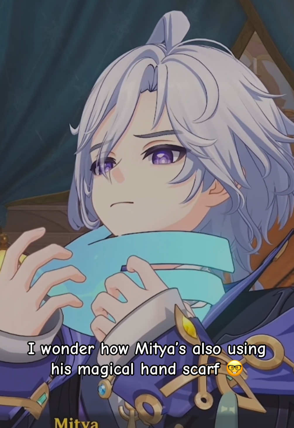 If it wasn’t heavily implied enough, I mean very bad bed things !!! @caryparsonsmusic #GenshinImpact #Genshin #mitya 